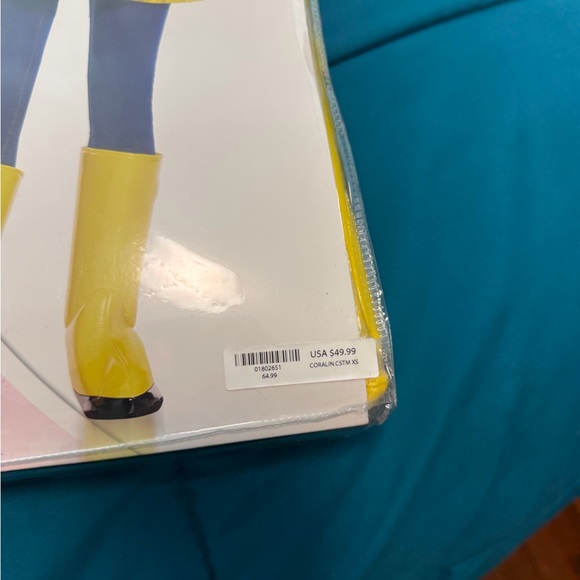 Womens Coraline Costume XS 0-2 - Picture 3 of 4